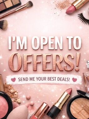 Rose Gold Pink Women's Makeup Set - Lipstick & Face Essentials